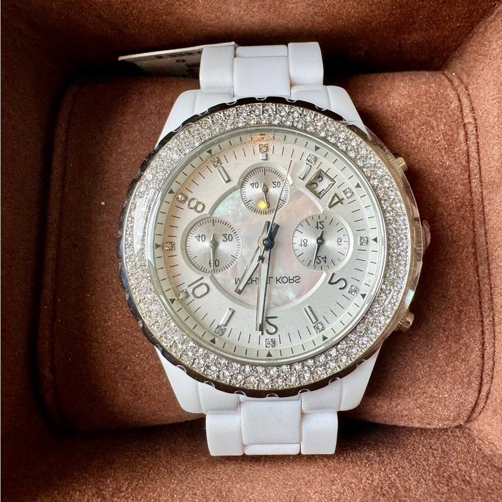 Michael Kors White Watch